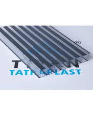 #sfgasdfhsdgn39074 dutinkový polykarbonát 16mm, číry Deco Stripes