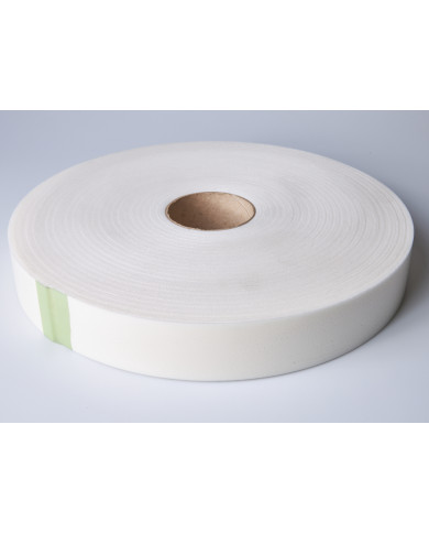 #sfgasdfhsdgn37321 PE komprimačná penová páska, biela, 3x50mm, rolka 30m