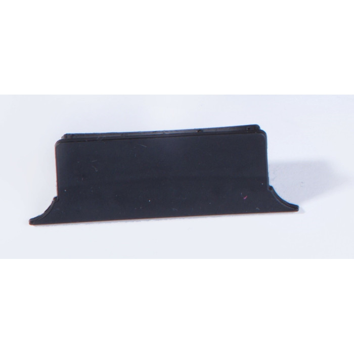 #sfgasdfhsdgn47013 Plastová krytka lišty, dvojdielna š=60mm - čierna