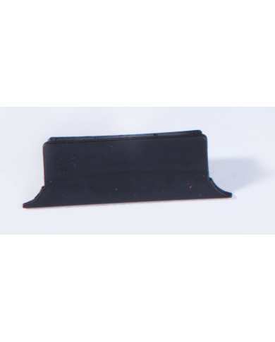 #sfgasdfhsdgn47013 Plastová krytka lišty, dvojdielna š=60mm - čierna