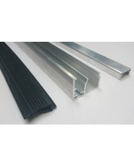 #sfgasdfhsdgn59631 EPDM U-profil redukčný z 10mm na 6mm s profilom