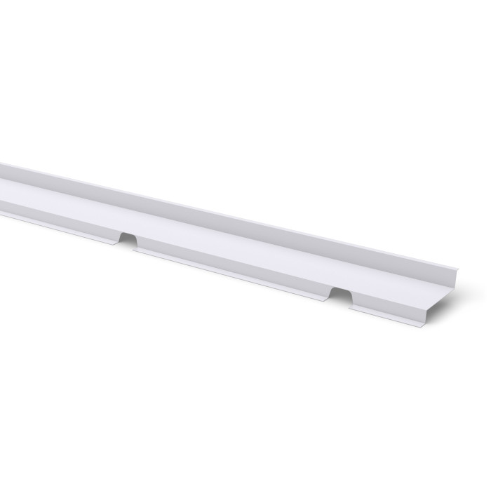 #sfgasdfhsdgn69800 Príložník EZ Glaze 60, lakoplast biely, L=2000mm