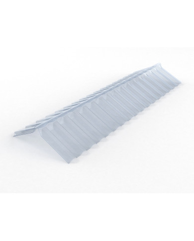 #sfgasdfhsdgn69794 PC hrebenáč 7616 150 x 150 x 1270mm, číra