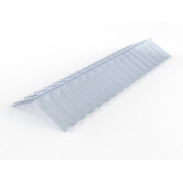 #sfgasdfhsdgn69794 PC hrebenáč 7616 150 x 150 x 1270mm, číra