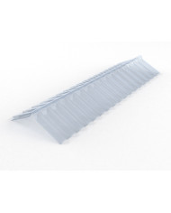 #sfgasdfhsdgn69794 PC hrebenáč 7616 150 x 150 x 1270mm, číra