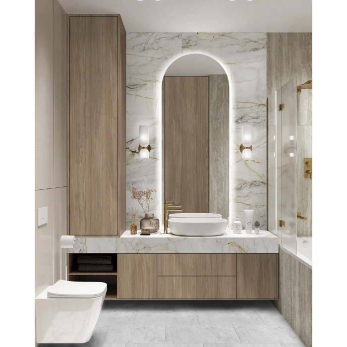 Obkladový panel ROCKO Marble Gold, R154 PT 4x1230x2800mm