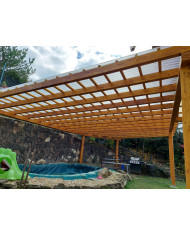 Polykarbonátová vlnovková doska EXCLUSIVE číra 2,8x1045x4000mm