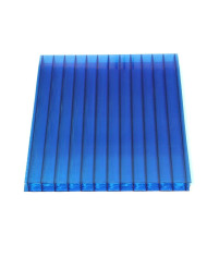 Dutinkový polykarbonát 10 mm 3W - modrá